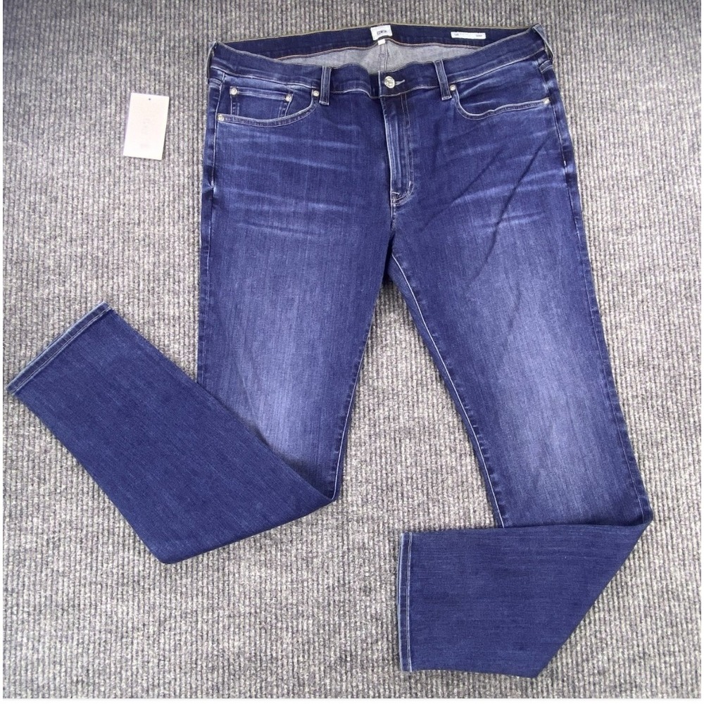 Edwin Jeans Denim Pants Mens 36 Blue Stax Lian Slim Straight Casual Classic